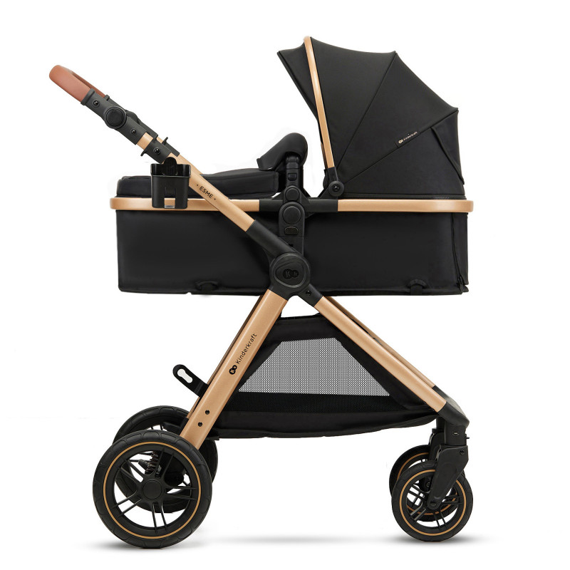 Універсальна коляска 3 в 1 Kinderkraft Esme Pure Black KSESME00BLK3000