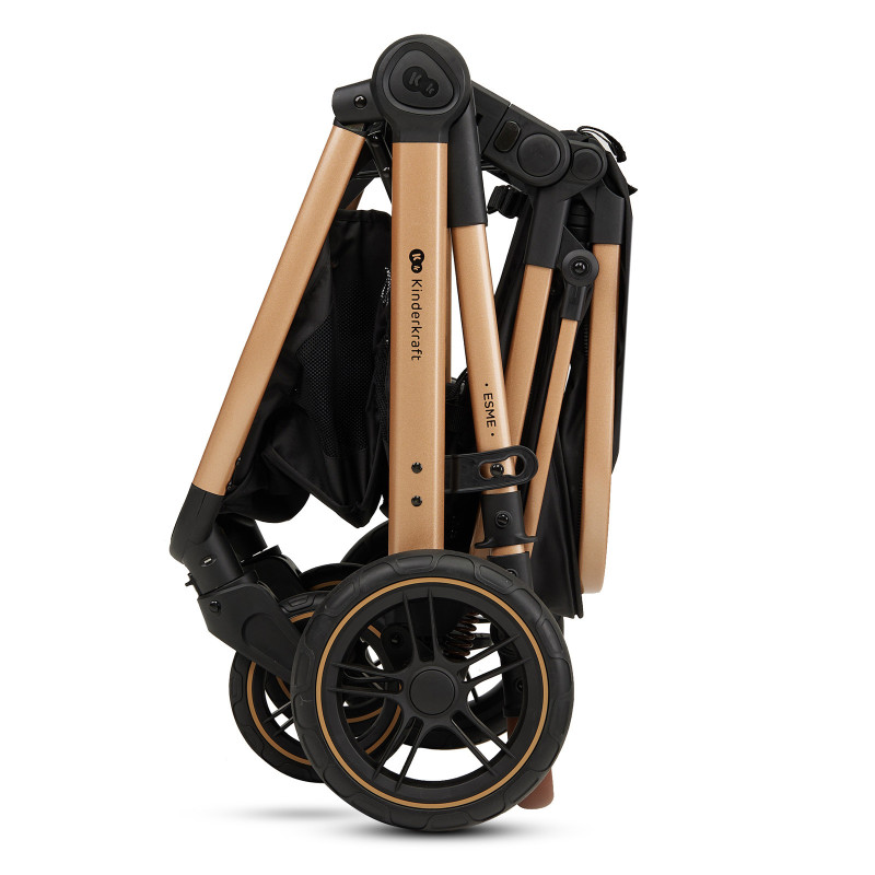 Універсальна коляска 3 в 1 Kinderkraft Esme Pure Black KSESME00BLK3000