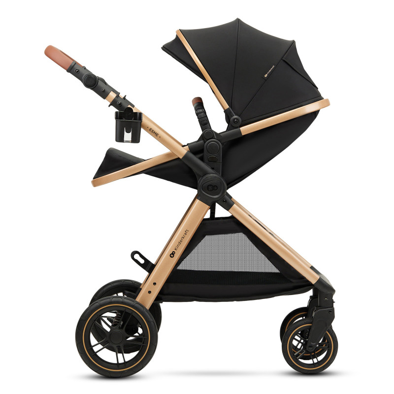 Універсальна коляска 3 в 1 Kinderkraft Esme Pure Black KSESME00BLK3000