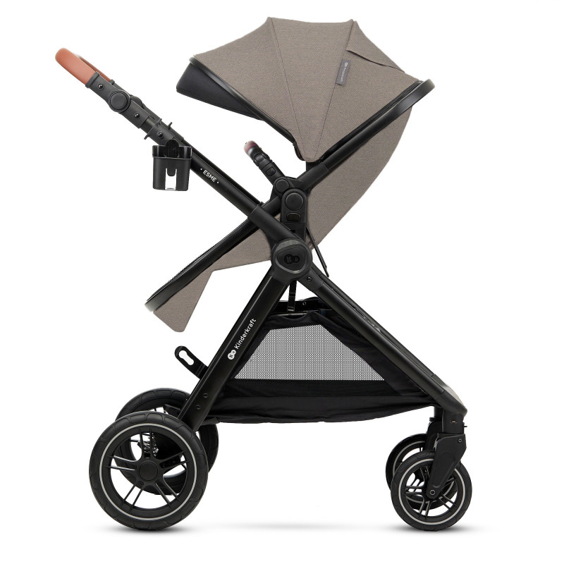 Універсальна коляска 3 в 1 Kinderkraft Esme Sand Beige KSESME00BEG3000
