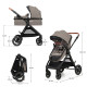 Універсальна коляска 3 в 1 Kinderkraft Esme Sand Beige KSESME00BEG3000
