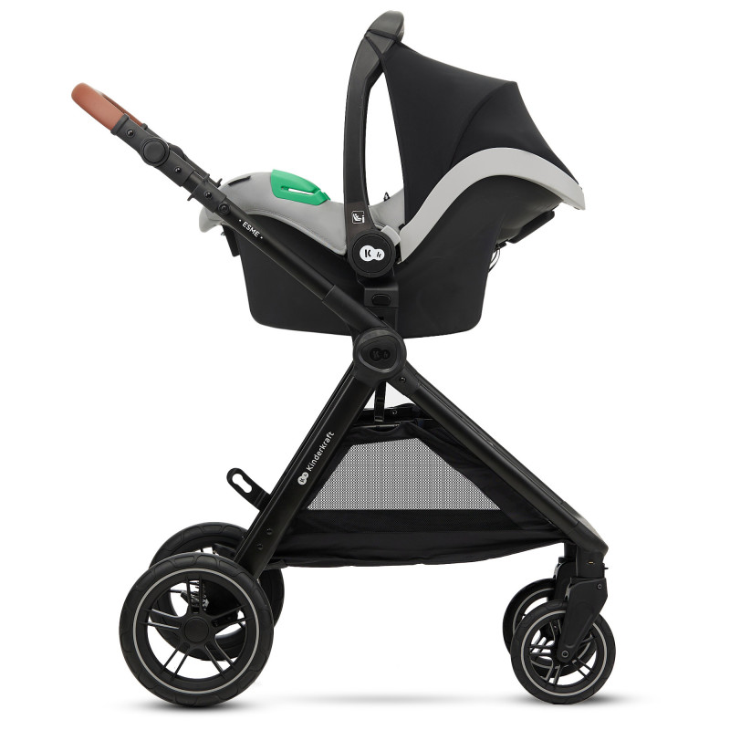 Універсальна коляска 3 в 1 Kinderkraft Esme Moonlight Grey KSESME00GRY3000