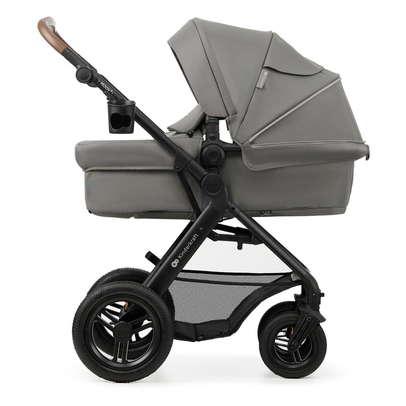 Універсальна коляска 3 в 1 Kinderkraft Moov 2 Air Light Gray KSMOOV02LGR3000