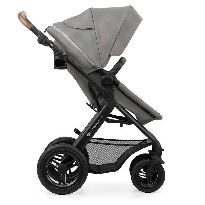 Універсальна коляска 3 в 1 Kinderkraft Moov 2 Air Light Gray KSMOOV02LGR3000
