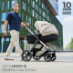 Універсальна коляска 3 в 1 Kinderkraft Moov 2 Air Light Gray KSMOOV02LGR3000