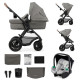 Універсальна коляска 3 в 1 Kinderkraft Moov 2 Air Light Gray KSMOOV02LGR3000