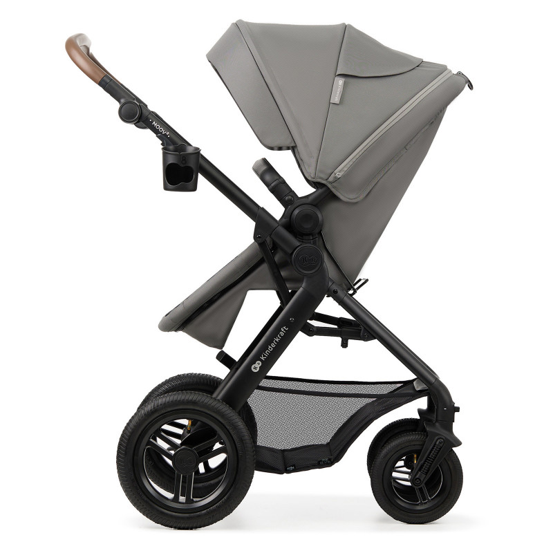 Універсальна коляска 3 в 1 Kinderkraft Moov 2 Air Light Gray KSMOOV02LGR3000