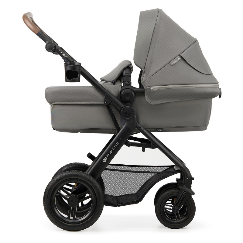 Універсальна коляска 3 в 1 Kinderkraft Moov 2 Air Light Gray KSMOOV02LGR3000
