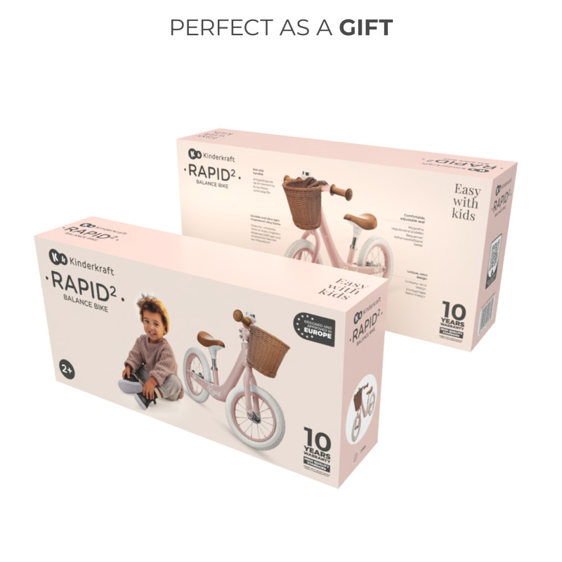 Біговел Kinderkraft Rapid 2 Pink KRRAPI02PNK0000