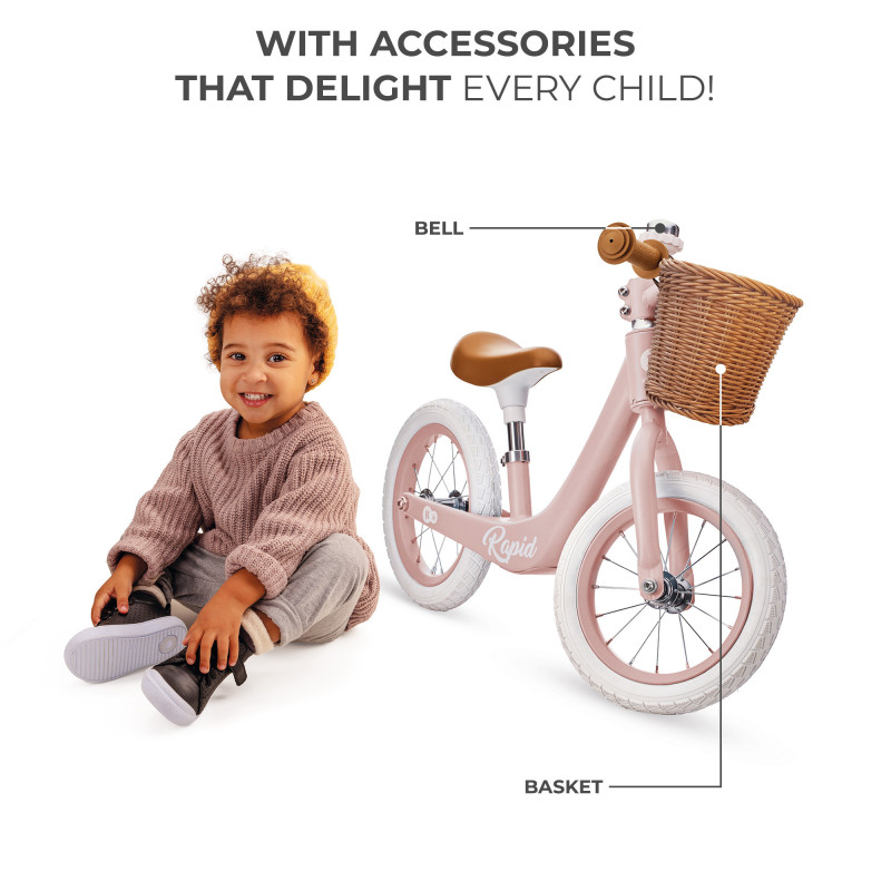 Біговел Kinderkraft Rapid 2 Pink KRRAPI02PNK0000
