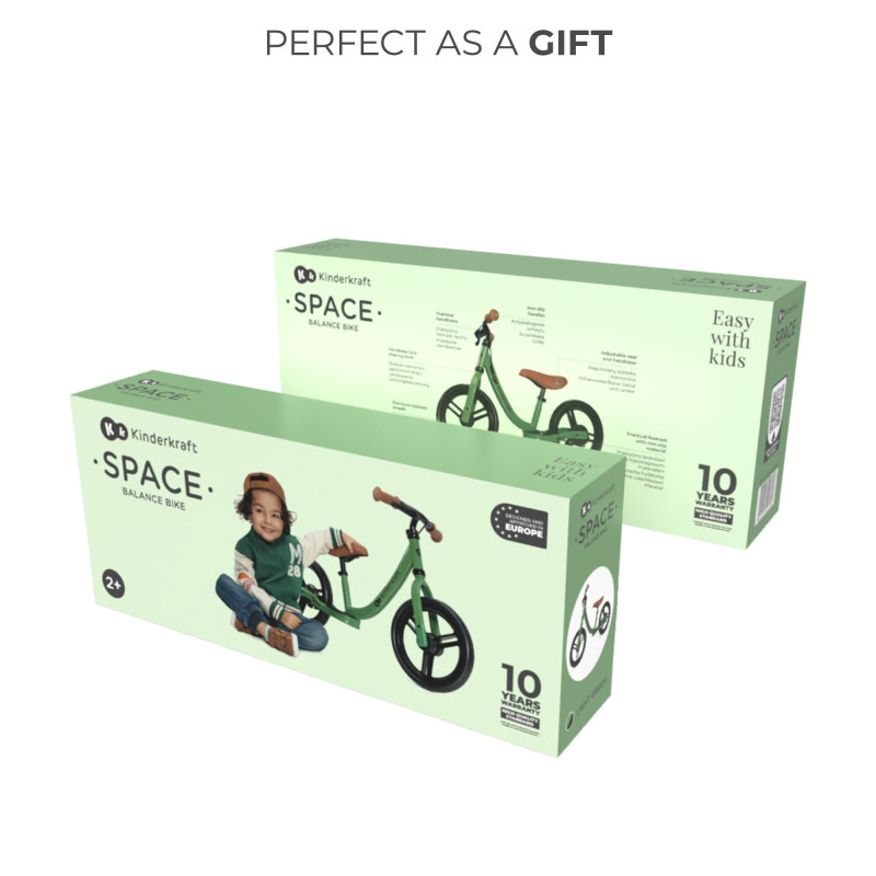 Біговел Kinderkraft Space Light Green KRSPAC23GRE0000