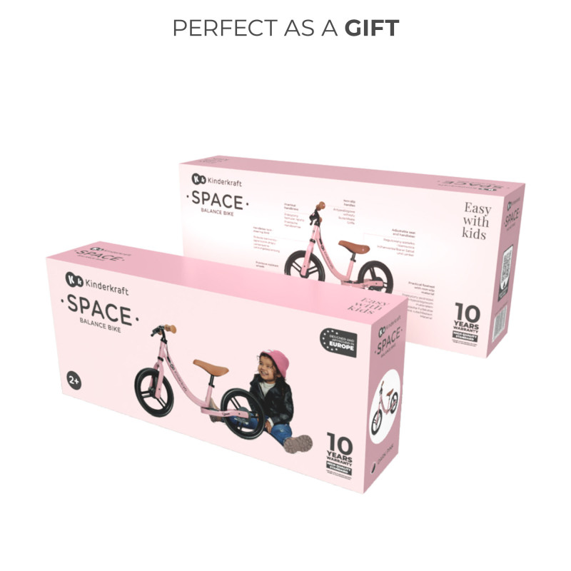 Біговел Kinderkraft Space Dark Pink KRSPAC23PNK0000