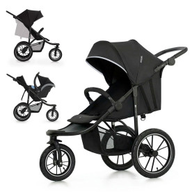 Прогулянкова коляска Kinderkraft Helsi 2 Black KSHELS02BLK0000