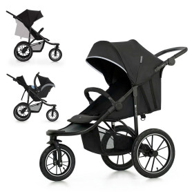 Прогулянкова коляска Kinderkraft Helsi 2 Black KSHELS02BLK0000