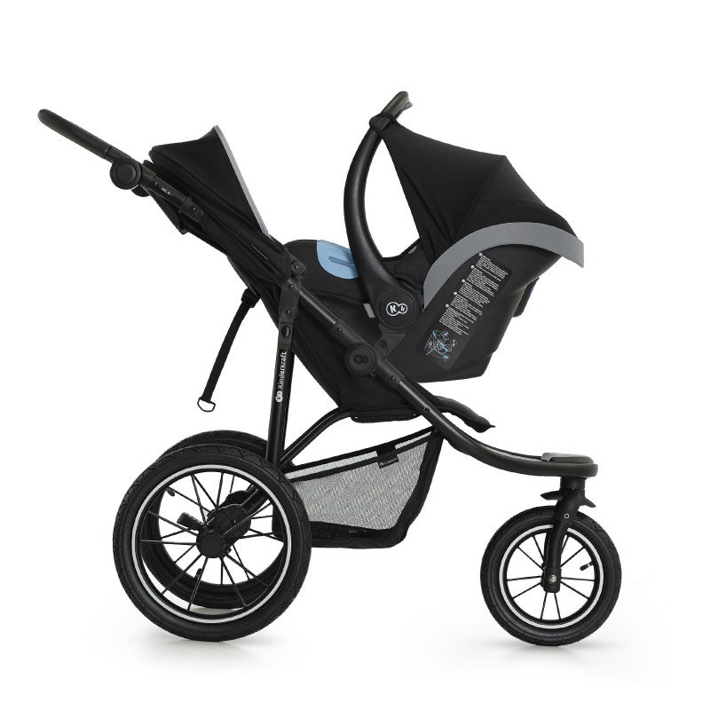 Прогулянкова коляска Kinderkraft Helsi 2 Black KSHELS02BLK0000