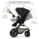 Універсальна коляска 3 в 1 Kinderkraft Moov 2 Air Pure Black KSMOOV02BLK0000