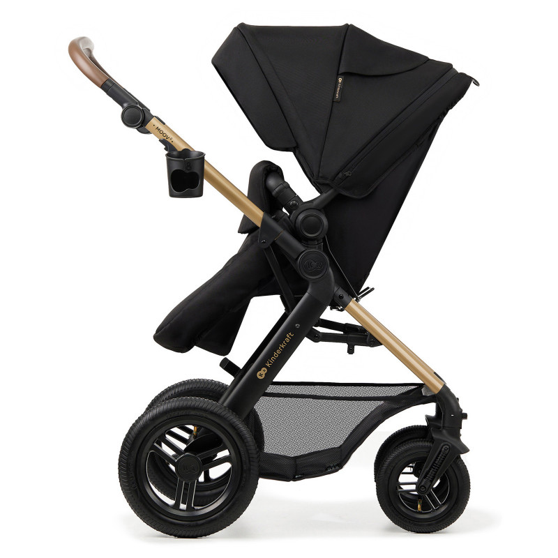 Універсальна коляска 3 в 1 Kinderkraft Moov 2 Air Pure Black KSMOOV02BLK0000