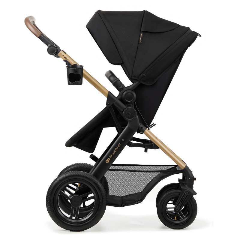 Універсальна коляска 3 в 1 Kinderkraft Moov 2 Air Pure Black KSMOOV02BLK0000
