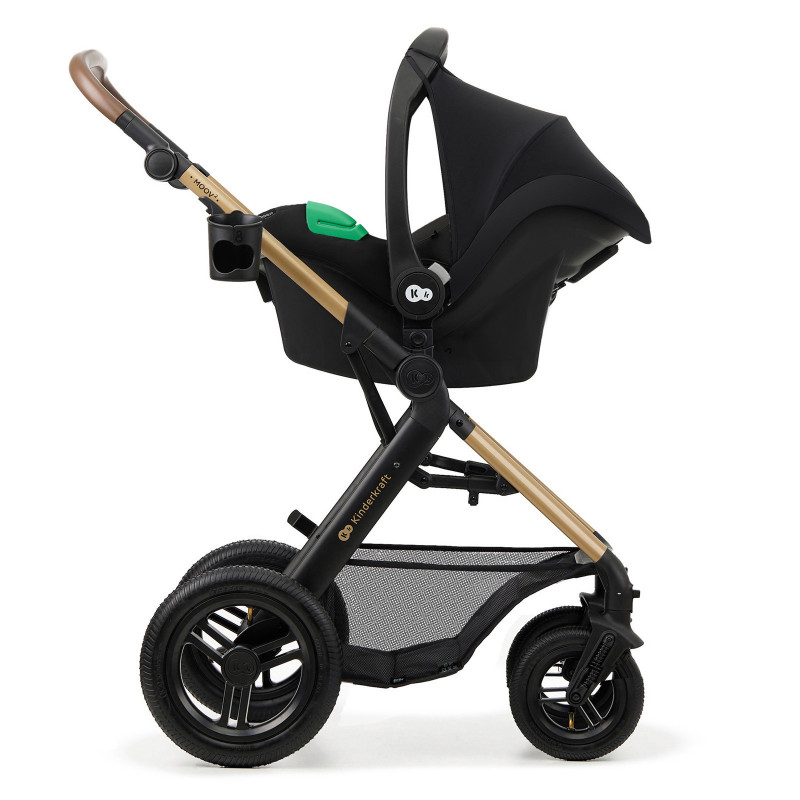 Універсальна коляска 3 в 1 Kinderkraft Moov 2 Air Pure Black KSMOOV02BLK0000