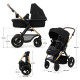 Універсальна коляска 3 в 1 Kinderkraft Moov 2 Air Pure Black KSMOOV02BLK0000