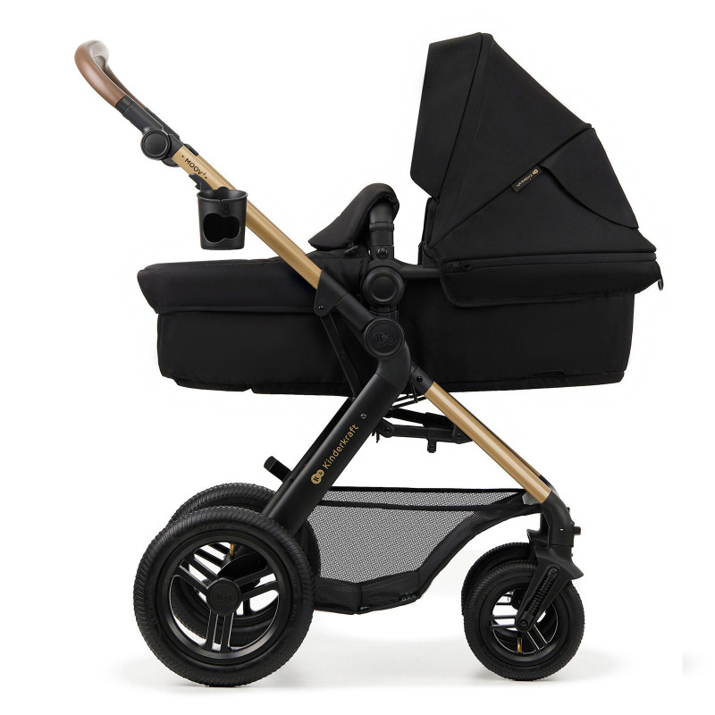 Універсальна коляска 3 в 1 Kinderkraft Moov 2 Air Pure Black KSMOOV02BLK0000