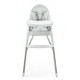 Стільчик для годування Kinderkraft Dinnly Grey KHDINN00LGR0000