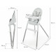 Стільчик для годування Kinderkraft Dinnly Grey KHDINN00LGR0000