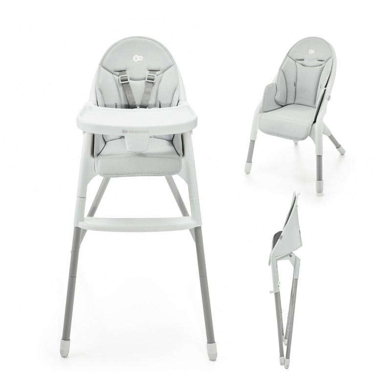 Стільчик для годування Kinderkraft Dinnly Grey KHDINN00LGR0000