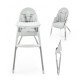 Стільчик для годування Kinderkraft Dinnly Grey KHDINN00LGR0000