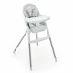 Стільчик для годування Kinderkraft Dinnly Grey KHDINN00LGR0000