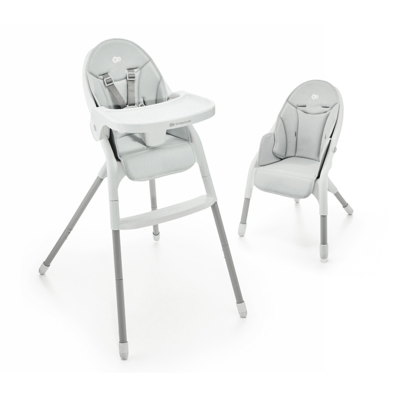 Стільчик для годування Kinderkraft Dinnly Grey KHDINN00LGR0000