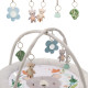 Розвиваючий килимок Kinderkraft Cozyplay KPCOZY00LGR0000