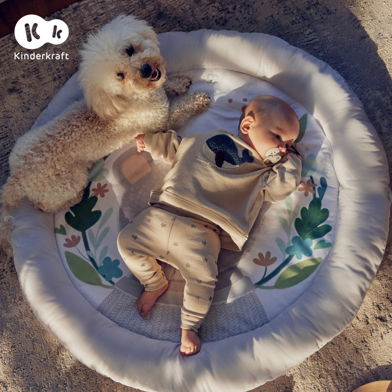 Розвиваючий килимок Kinderkraft Cozyplay KPCOZY00LGR0000