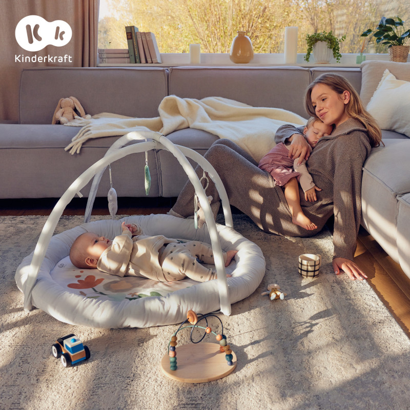 Розвиваючий килимок Kinderkraft Cozyplay KPCOZY00LGR0000