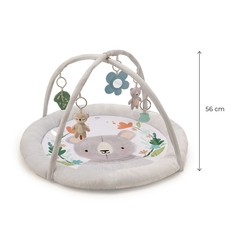 Розвиваючий килимок Kinderkraft Cozyplay KPCOZY00LGR0000