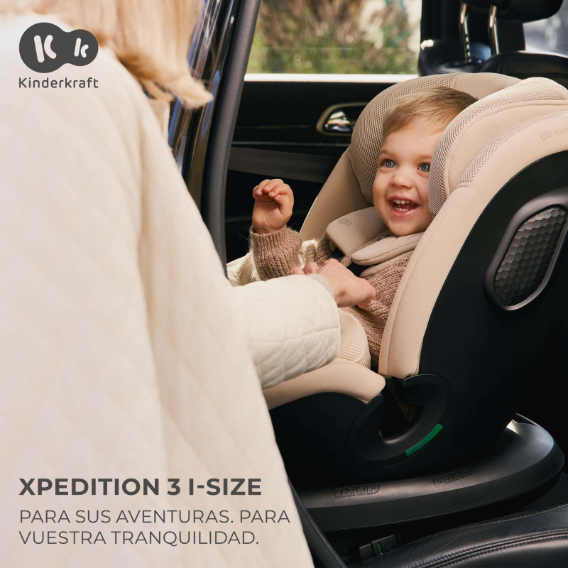 Автокрісло Kinderkraft Xpedition 3 i-Size Beige KCXPED03BEG0000