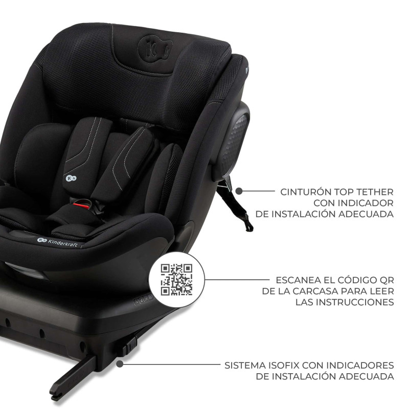 Автокрісло Kinderkraft Xpedition 3 i-Size Black KCXPED03BLK0000