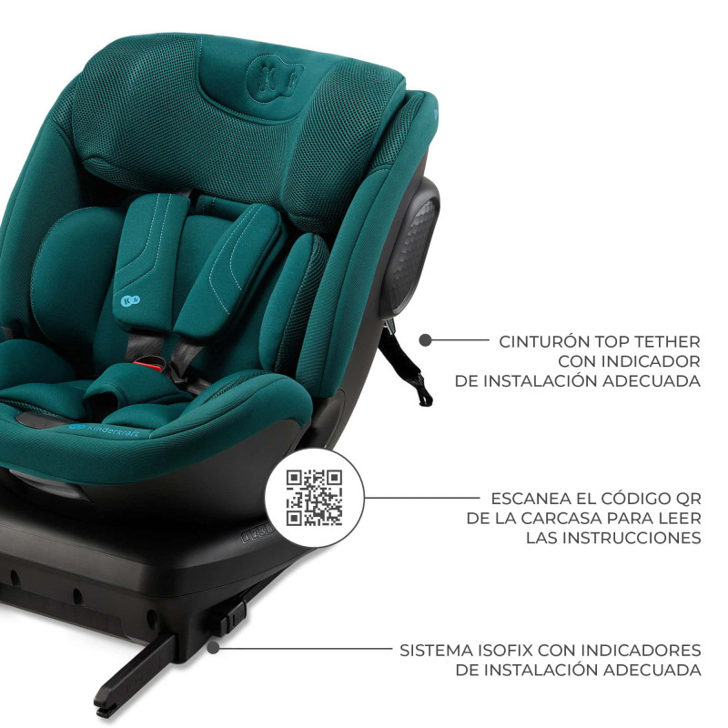 Автокрісло Kinderkraft Xpedition 3 i-Size Green KCXPED03GRE0000