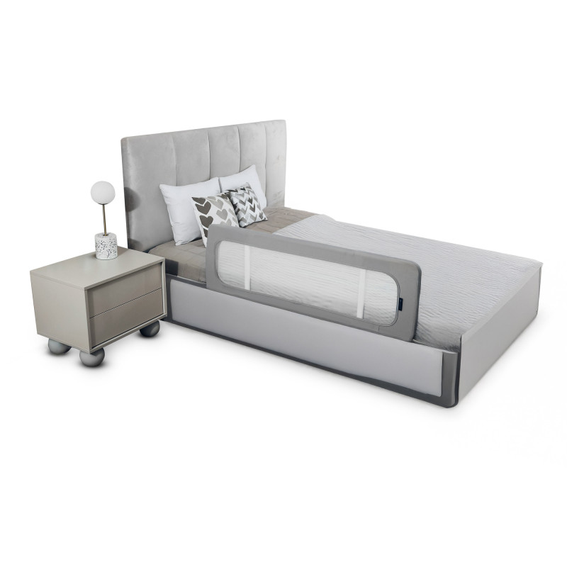 Захисна бар'єрка для ліжка Kinderkraft Guard and Dream Grey KAGUDR00LGR0000