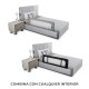 Захисна бар'єрка для ліжка Kinderkraft Guard and Dream Grey KAGUDR00LGR0000