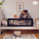 Захисна бар'єрка для ліжка Kinderkraft Guard and Dream Black KAGUDR00BLK0000