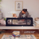 Захисна бар'єрка для ліжка Kinderkraft Guard and Dream Black KAGUDR00BLK0000