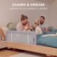 Захисна бар'єрка для ліжка Kinderkraft Guard and Dream Black KAGUDR00BLK0000
