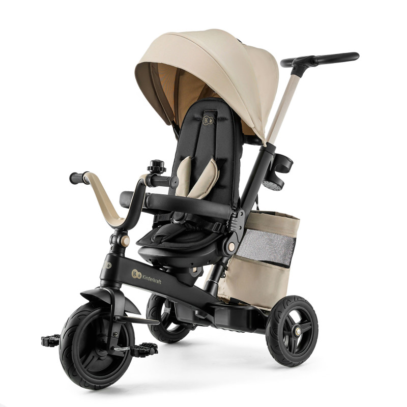 Триколісний велосипед Kinderkraft Easytwist Beige KREASY00BEG0000