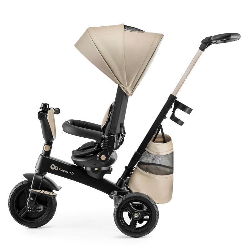 Триколісний велосипед Kinderkraft Easytwist Beige KREASY00BEG0000