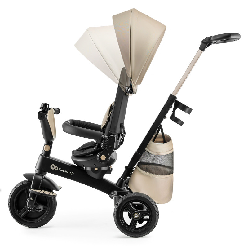 Триколісний велосипед Kinderkraft Easytwist Beige KREASY00BEG0000