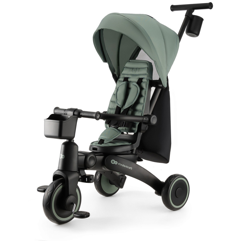 Триколісний велосипед Kinderkraft Jazz 2 Green KRJAZZ02GRE0000