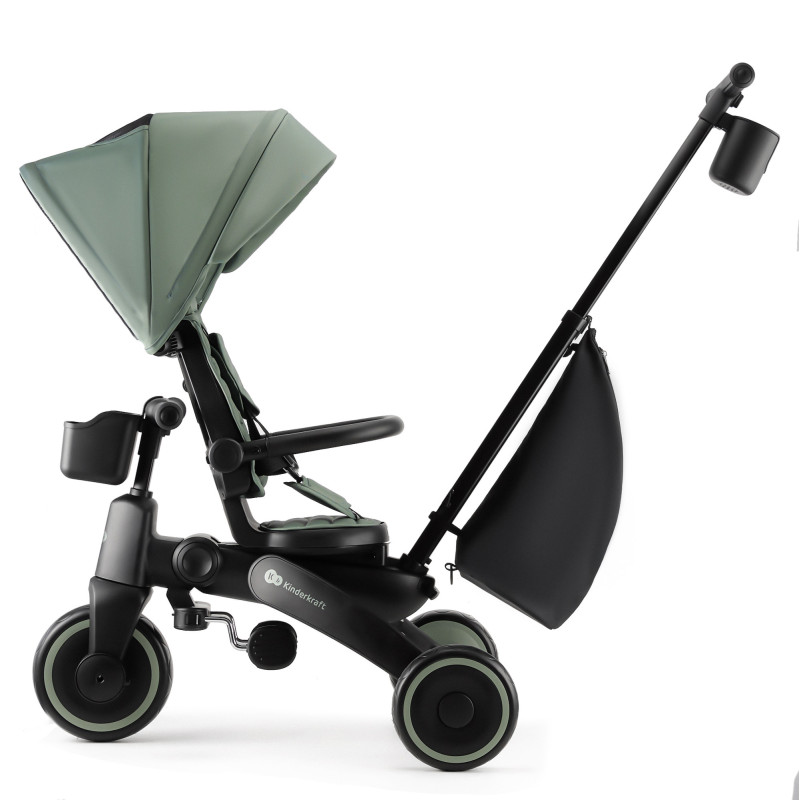 Триколісний велосипед Kinderkraft Jazz 2 Green KRJAZZ02GRE0000