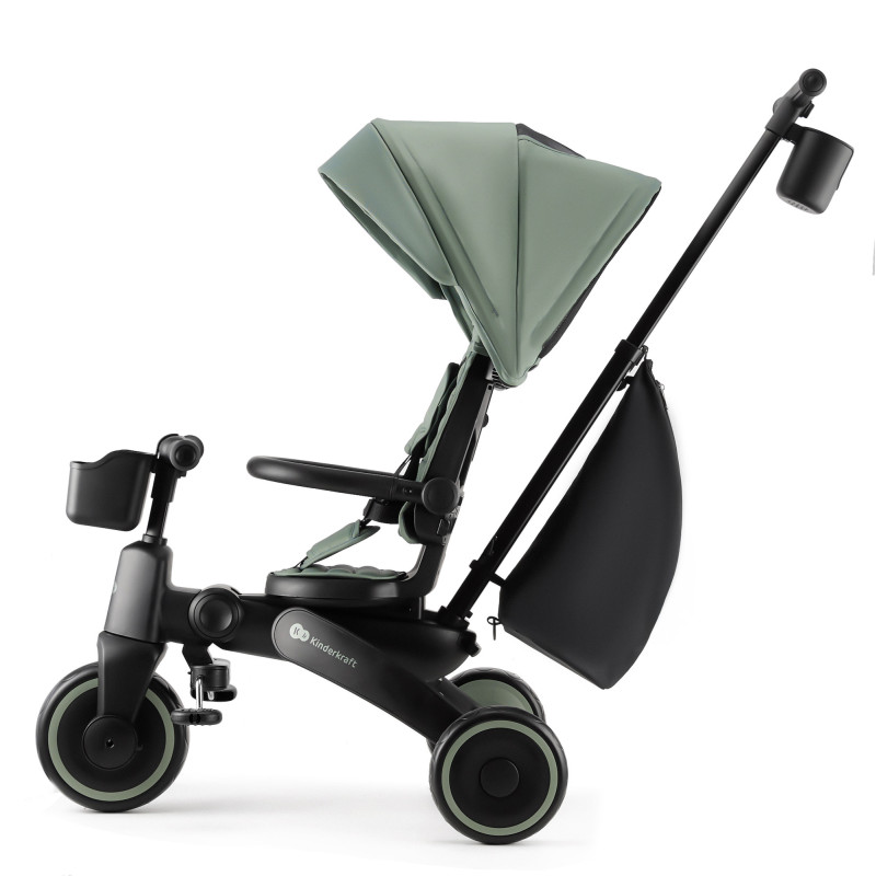 Триколісний велосипед Kinderkraft Jazz 2 Green KRJAZZ02GRE0000