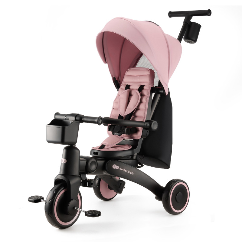 Триколісний велосипед Kinderkraft Jazz 2 Pink KRJAZZ02PNK0000